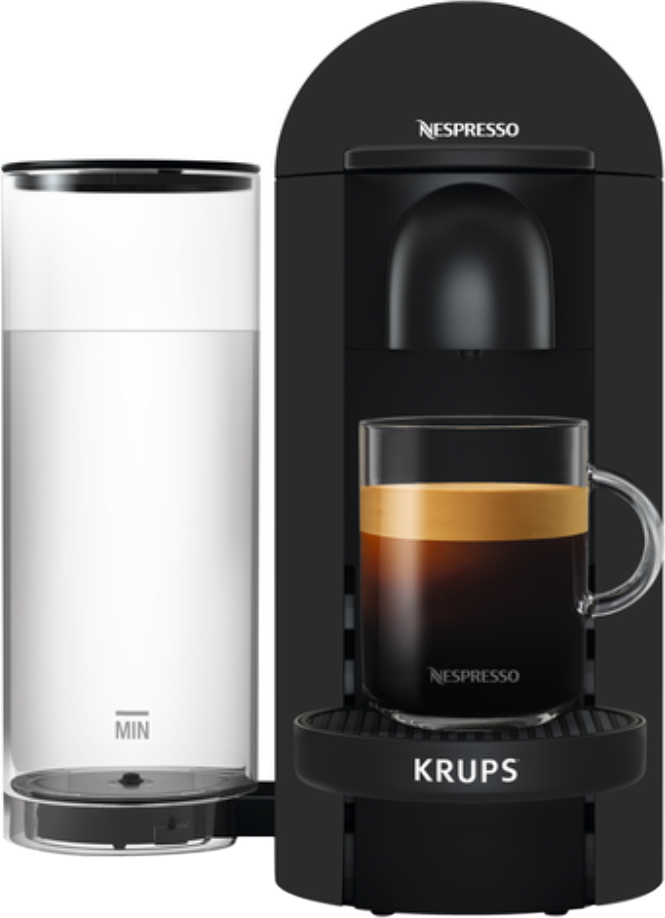 Krups Nespresso YY3922FD, Pad-Kaffeemaschine, 1,8 l, Kaffeekapsel, 1260 W, Schwarz