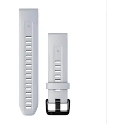 Garmin - QUICKFIT Silikon Armband (2-teilig) 20 mm Breite, 110 mm Länge - Weiss
