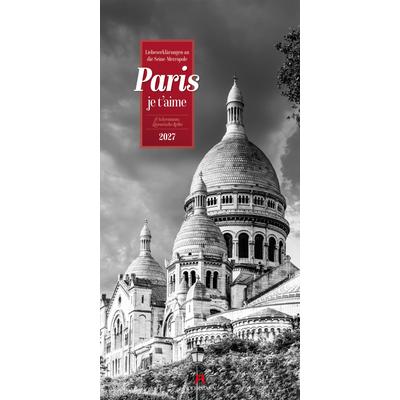 Paris, je t’aime Literatur-Kalender 2027