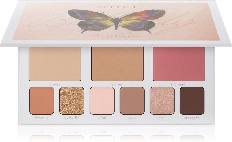 Affect Butterfly Makeup Palette multipurpose palette for the face 30,2 g