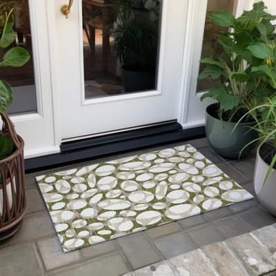 Addison Rugs Machine Washable Indoor/ Outdoor Contemporary Saline Chantille Rug