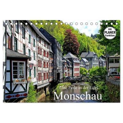 Eine Perle in der Eifel - Monschau (Tischkalender 2027 DIN A5 quer), CALVENDO Monatskalender