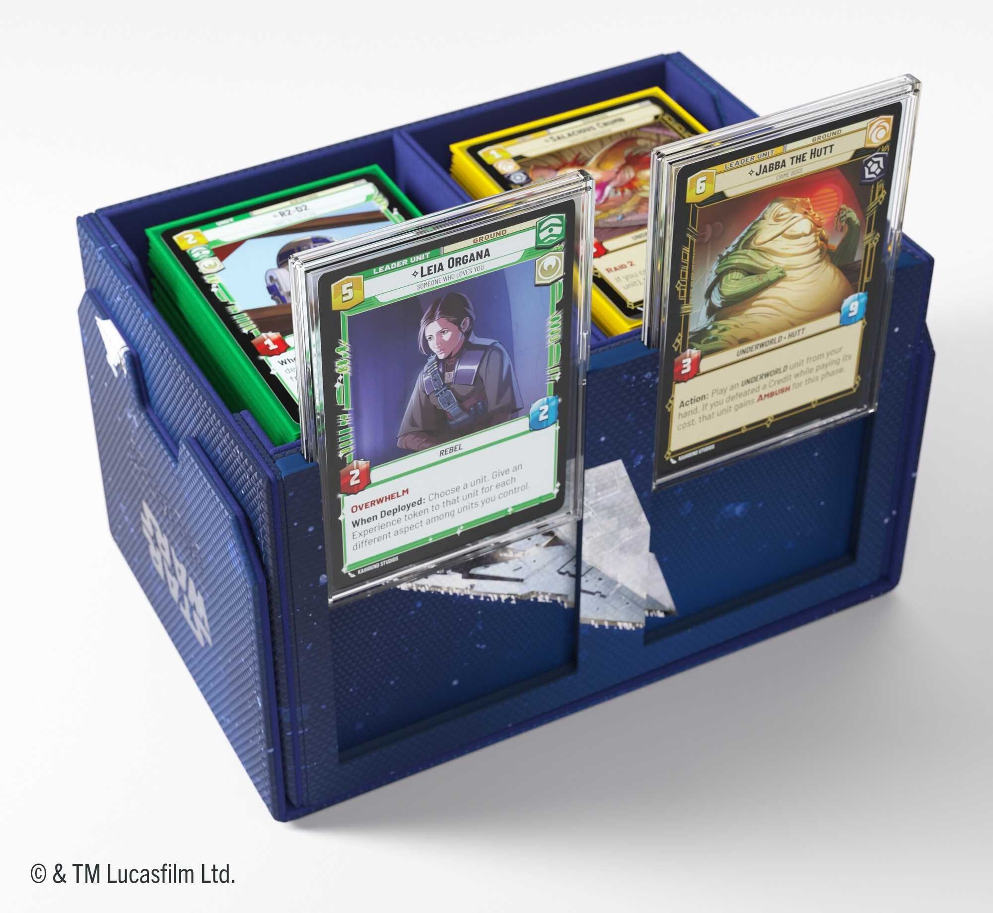 Gamegenic Star Wars: Unlimited Double Deck Pod – Star Destroyers for Card Game Accessories, Holds Two 60-Card Decks, Star Wars: Unlimited Game