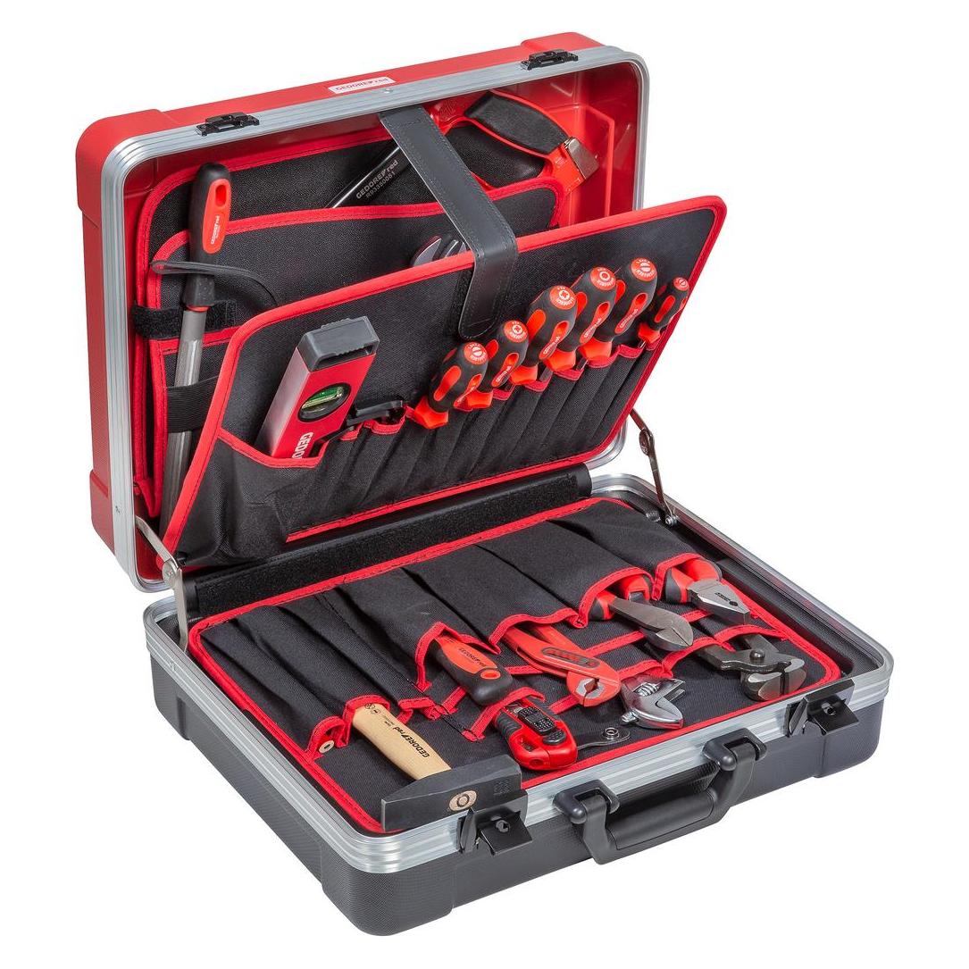 Gedore Red red R21650072 Werkzeugsatz BASIS im Werkzeugkoffer 72-teilig (3301630)