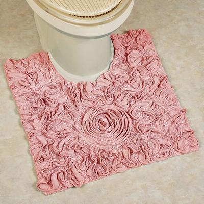 Home Weavers Inc Bellflower Contour Mat 20 x 20, 20 x 20, Pink