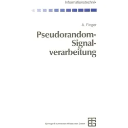 Pseudorandom-Signalverarbeitung, Fachbücher von Adolf Finger