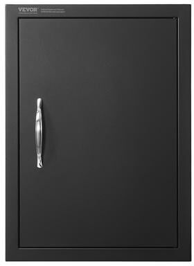 VEVOR BBQ Access Door,xSingle Outdoor Kitchen Door, Cold Plate Flush Mount Door, Wall Vertical Door with Handle