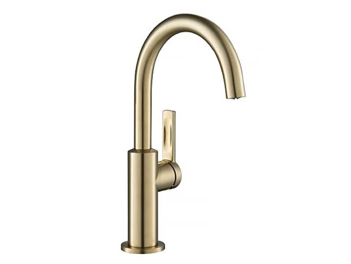 Kraus KPF-2822SFACB Oletto Einhebel-Küchenarmatur, 30,5 cm, Antik-Champagnerbronze