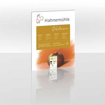 Hahnemühle Papier Pastellpapier Velour, 36 x 48 cm, 260 g/m²