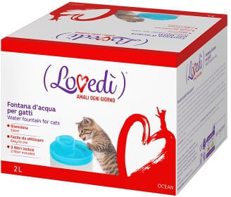 LOVEDI Lovedì Fontana per Gatti Ocean 2L