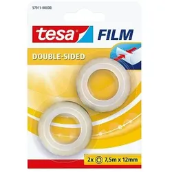 tesa 57911-00000-01 doppelseitig transparent 12 mm x 7,5 m(S)