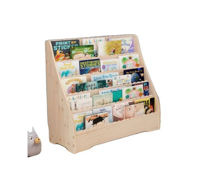 Étagère Construction en Bois Design Multi-Fonctionnel Assemblage Facile