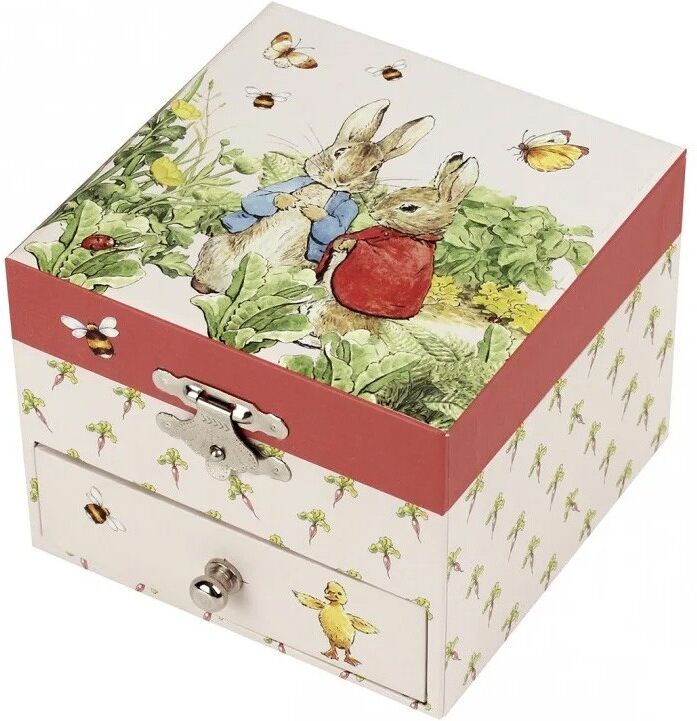 Boite à Musique Cube Peter Rabbit Carotte - Trousselier