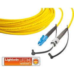 LSP-09 LC-ST3 - Simplex LWL Patchkabel, SM OS2, LC - ST, 3 m