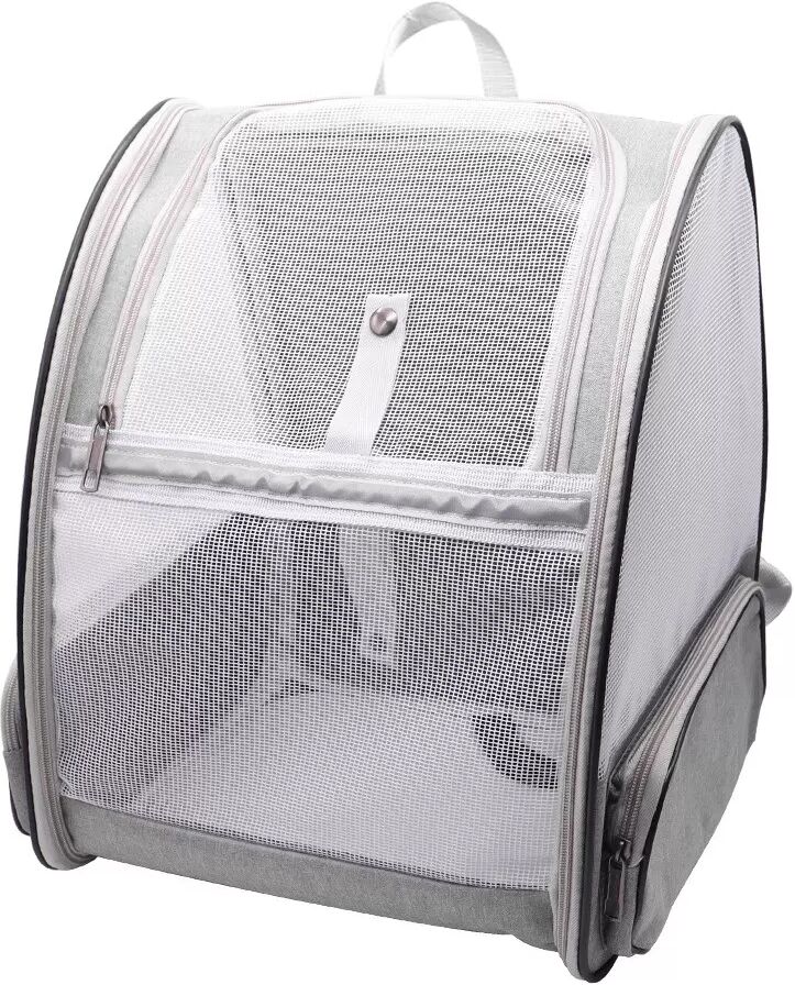 INF Rucksack für Haustiere – Atmungsaktiv & Bequem Grau