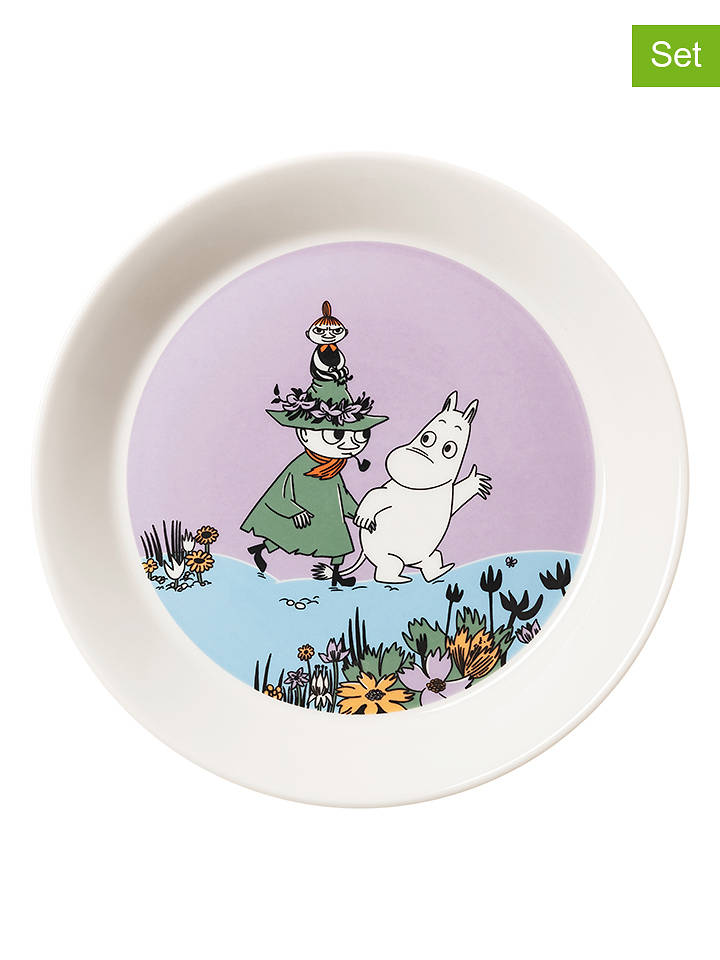 Moomin 2tlg. Geschirr-Set "Family Time" in Bunt - onesize