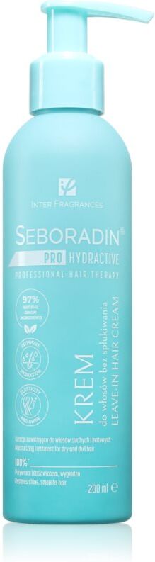 Seboradin PRO HYDRACTIVE Leave-In Hair Cream crème sans rinçage pour cheveux secs 200 ml