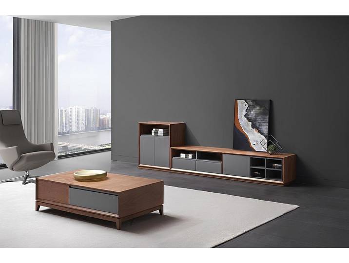 JVmoebel Wohnwand Moderne Wohnwand in Weiß mit Hochglanz-Oberfläche, Made in Europa