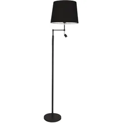 By Rydens, Stehlampe, Stehleuchte Orlando H138cm Sandschwarz/Schwarz E27 167 Lumen 3000K warmweiss 1988780-4007 (E27)