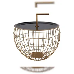 Lalee.Avenue Beistelltisch Esmeralda Deco 510 Schwarz