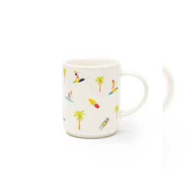 Excelsa 4er-Set Becher Honolulu aus Porzellan 30 cl mehrfarbig