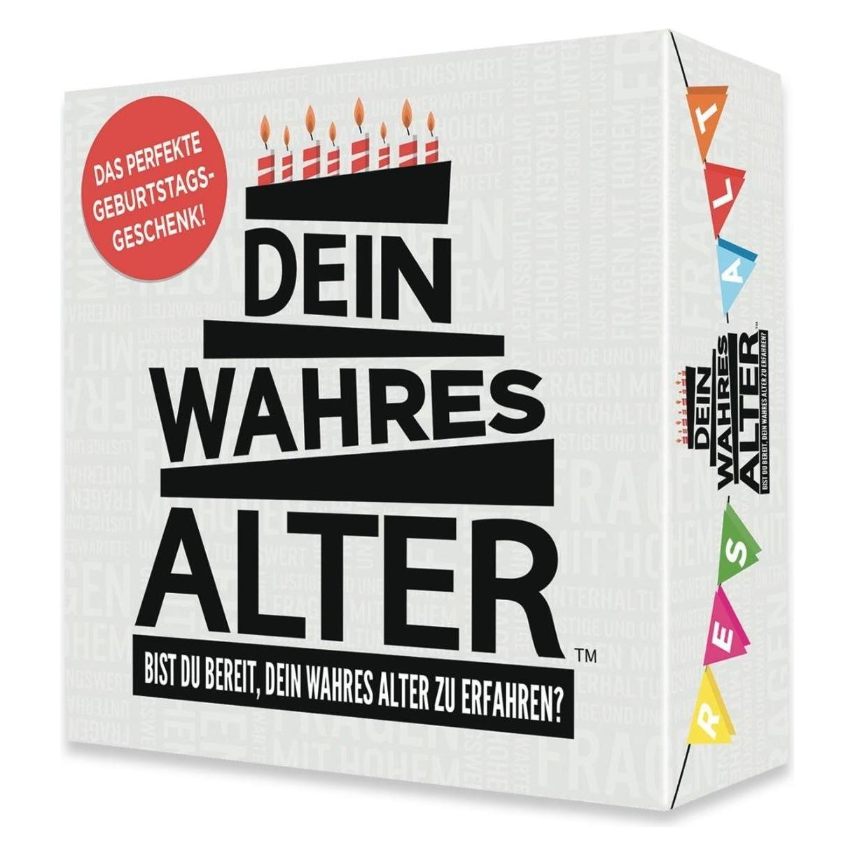 Kylskapspoesi Gesellschaftsspiel "Dein wahres Alter" (Deutsch, 2 - 8 Spieler) (7331672431018)