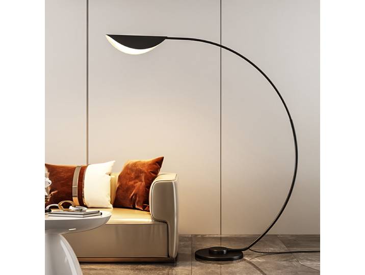 Feuille de Lotus lampadaire salon lampe sur pied luminaire minimaliste chambre lampe de chevet lampadaire chambre décoration LED