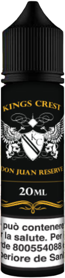 Kings Crest Don Juan Reserve Liquido Shot 20ml Torta Graham Cracker Panna Noci