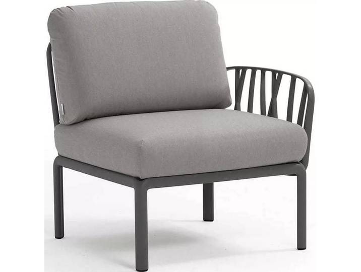 NARDI outdoor - Gartenlounge komodo endelement anthrazit, One Size, Multicolor