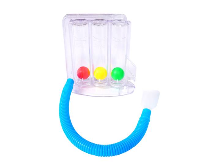 Atemtrainer mit 3-Kammersystem