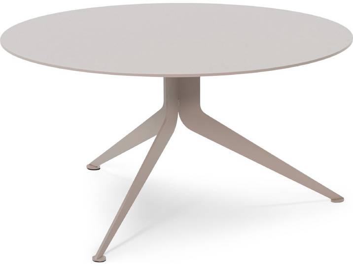 Spinder Design salontafel Daley - Silky Taupe - Ø 80 - Staal