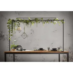 Tisch-Deko-Stange (BHT 211,50x151,50x40 cm) - schwarz - BHT 211,50x151,50x40 cm