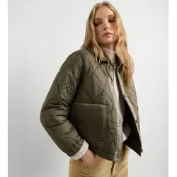 Pepe Jeans für Damen. PL4024540 Grüne Jacke Nicole (XS), Lässig, Polyamid