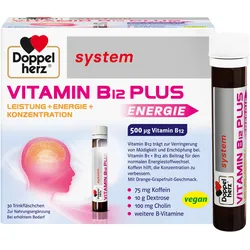 Doppelherz system VITAMIN B12 PLUS ENERGIE 30X25 ml Trinkampullen