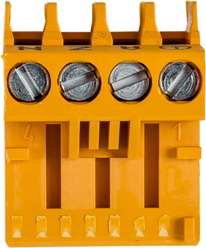 Wolf Gegenstecker gelb 4-pol. Rast5 279407499 für TopOne