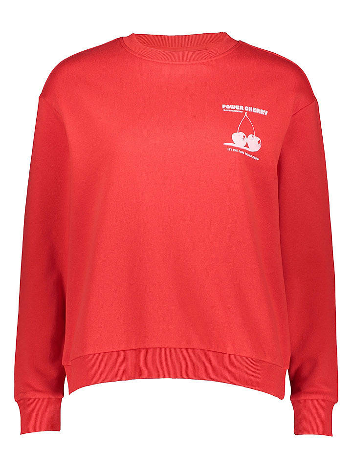 JDY Sweatshirt "Nanna" in Rot - M