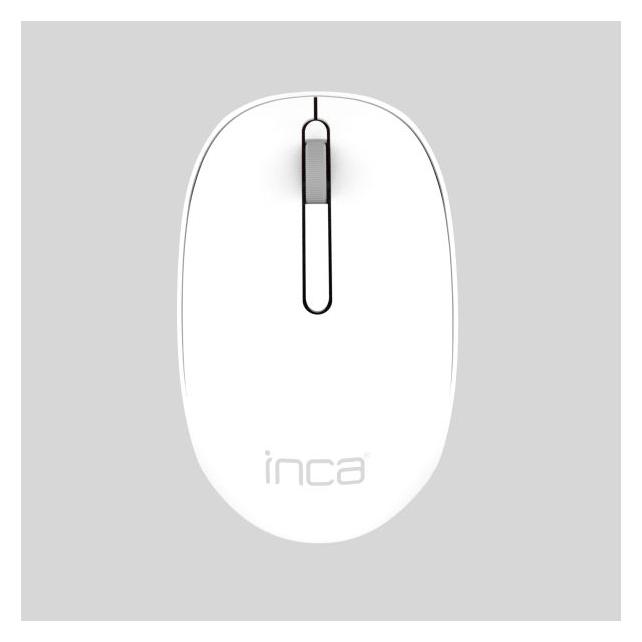 Inca Maus IWM-241RB CANDY DESING 3D- Weiss (Kabellos) (IWM-241RB)