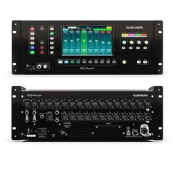 Allen & Heath SQ-Rack 48ch digital mixer, 96kHz, 16 Mic/Line 12 XLR out