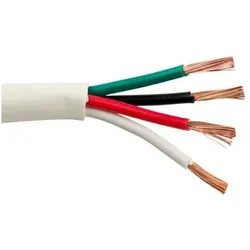 SCP 16/4OFC-LSZH-WT 4-Conductor Speaker cable Low smoke/halogen free Pull-box Hvit 152m (16 mm2), Lautsprecherkabel, Weiss
