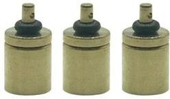 Inspire Daily Merch Butane Gas Refill Adapter For Camping Stove Cylinder Universal Valve Filler 3pcs
