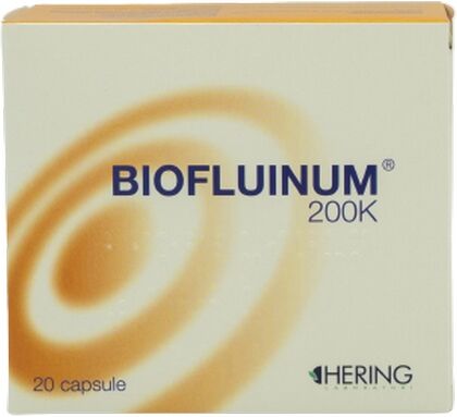 Hering Biofluinum 200 K Medicinale Omeopatico 20 Capsule
