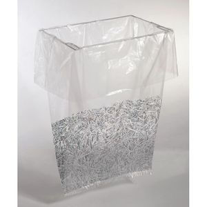 Dahle Auffangbeutel für Aktenvernichter, bis 60 Liter, Einweg-Plastiksäcke, 10 Stück