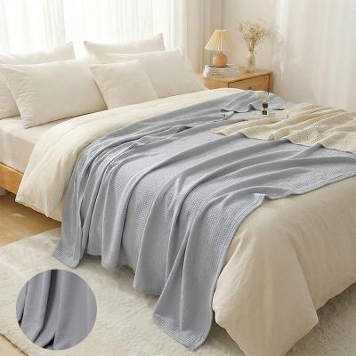 Shop Station Cooling Bamboo Cooling Blanket Soft Bamboo Fiber Summer Blanket For Bed, Sofa & Travel light Gray 35.43 39.37 Inches