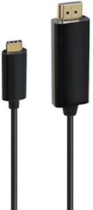 Accsup Cabo  USB-C para HDMI 1.8M - Preto