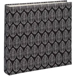 Hama La Fleur Jumbo schwarz 30x30 100 weiße Seiten      2219