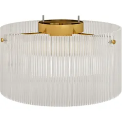 DECKENLAMPE, Runde Deckenleuchte mit E27 Fassung für Schlafzimmer Deckenlampe