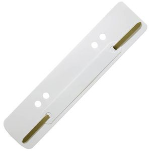 Durable Heftstreifen FLEXI 690102, 38 x 150mm, weiß, aus Kunststoff, 250 Stück
