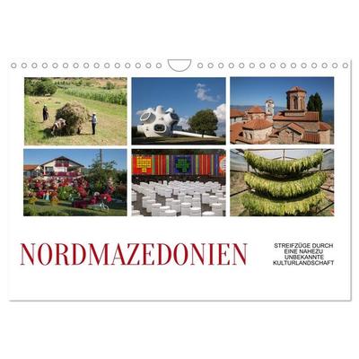 Nordmazedonien - Streifzüge durch eine nahezu unbekannte Kulturlandschaft (Wandkalender 2026 DIN A4 quer), CALVENDO Monatskalender