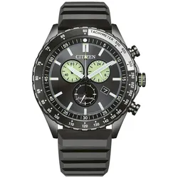 Citizen AT2565-05E Eco-Drive Solar Herrenuhr Chronograph Schwarz