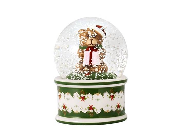 Villeroy & Boch - Christmas Toy's Boule de Neige Petite Multicolore\, Article de Noël\, Décoration\, Déco Noël Interieur Maison\, Porcelaine\, Verre